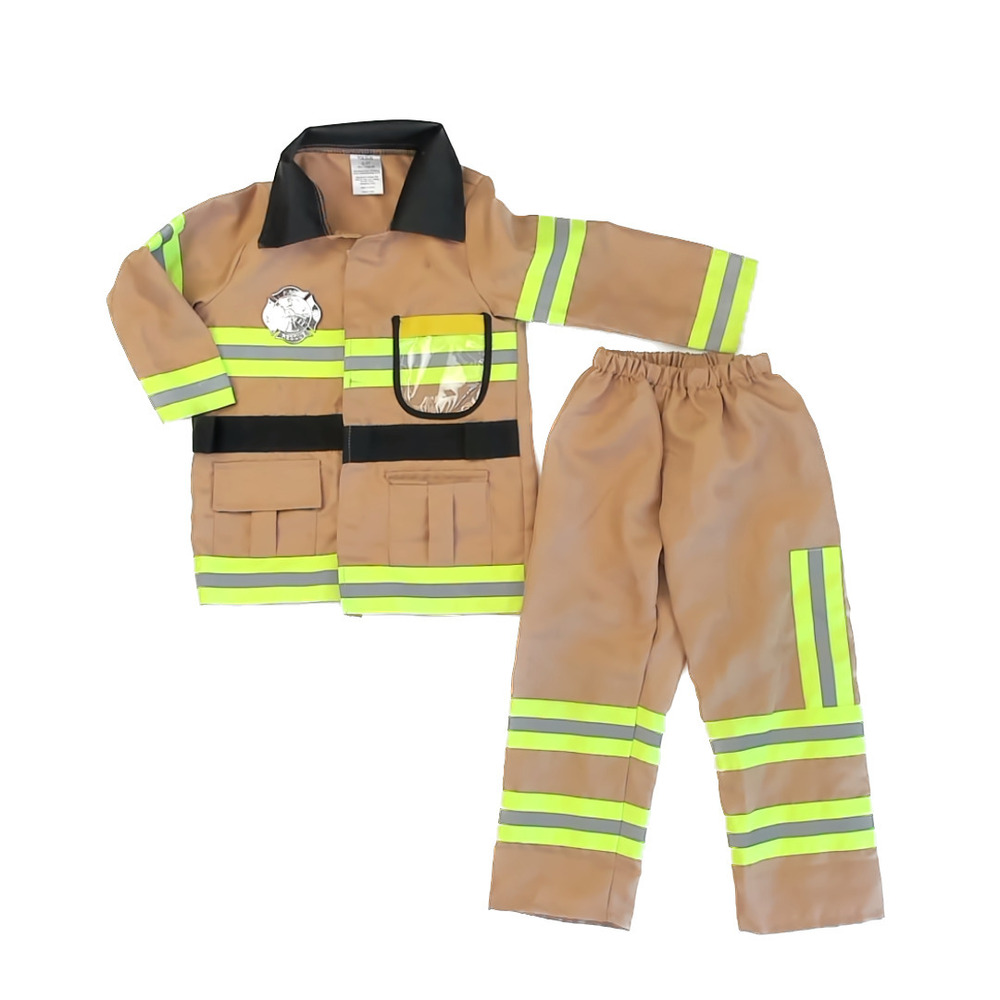 Unknown Unisex Fireman Costume size: 2-3T